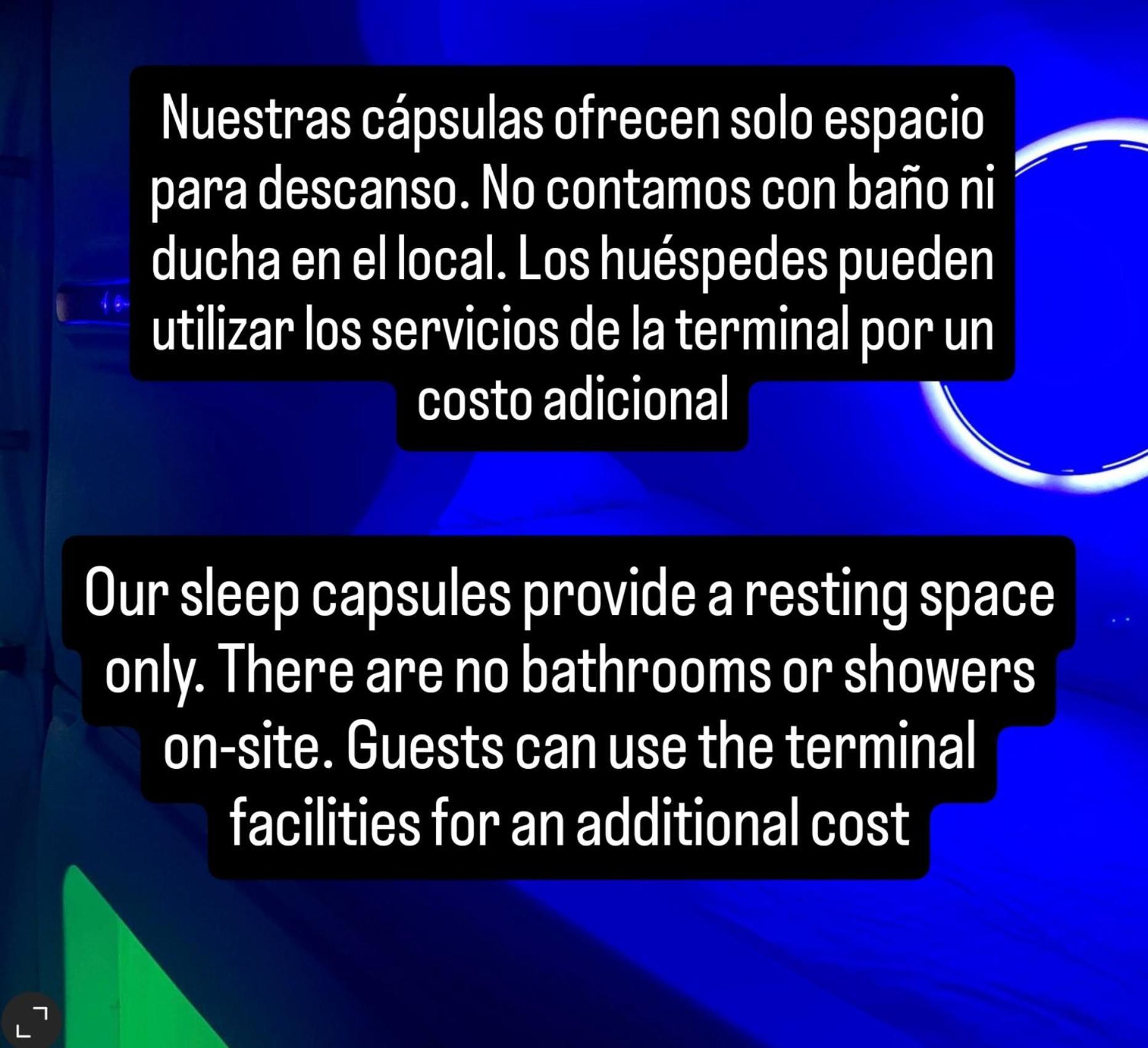 Capsulas Descanso Terminal Богота Екстериор снимка